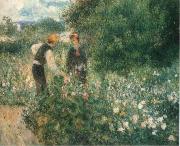 Picking Flowers, Pierre-Auguste Renoir